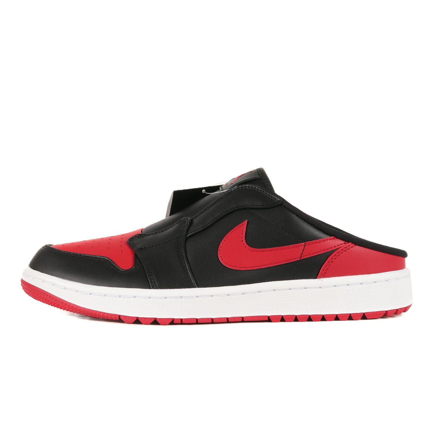 新品 NIKE ナイキ サイズ:28.0cm AIR JORDAN MULE GOLF BRED (FJ1214-001) エアジョーダン ミュール ゴルフ ブレッド ブラック バーシティレッド 黒赤 US10 スニーカー シューズ 靴 サンダル