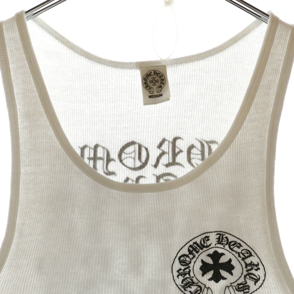 CHROME HEARTS クロムハーツ タンクトップ サイズ:S バック