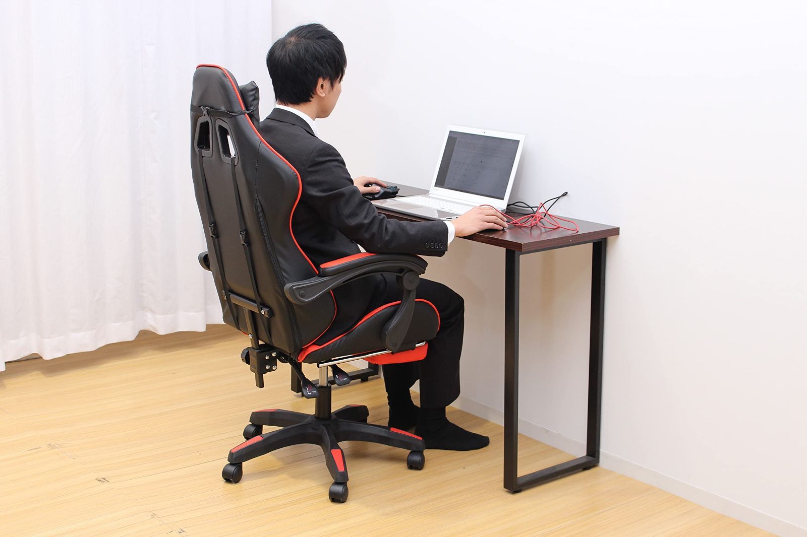 オフィスチェア フットレスト付