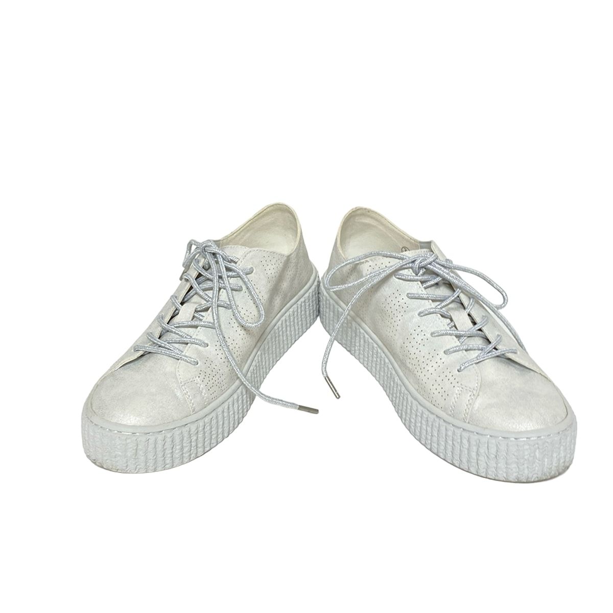 NO NAME ノーネーム スニーカー 35 NO NAME ノーネーム スニーカー 35 厚底 ホワイト レースアップ