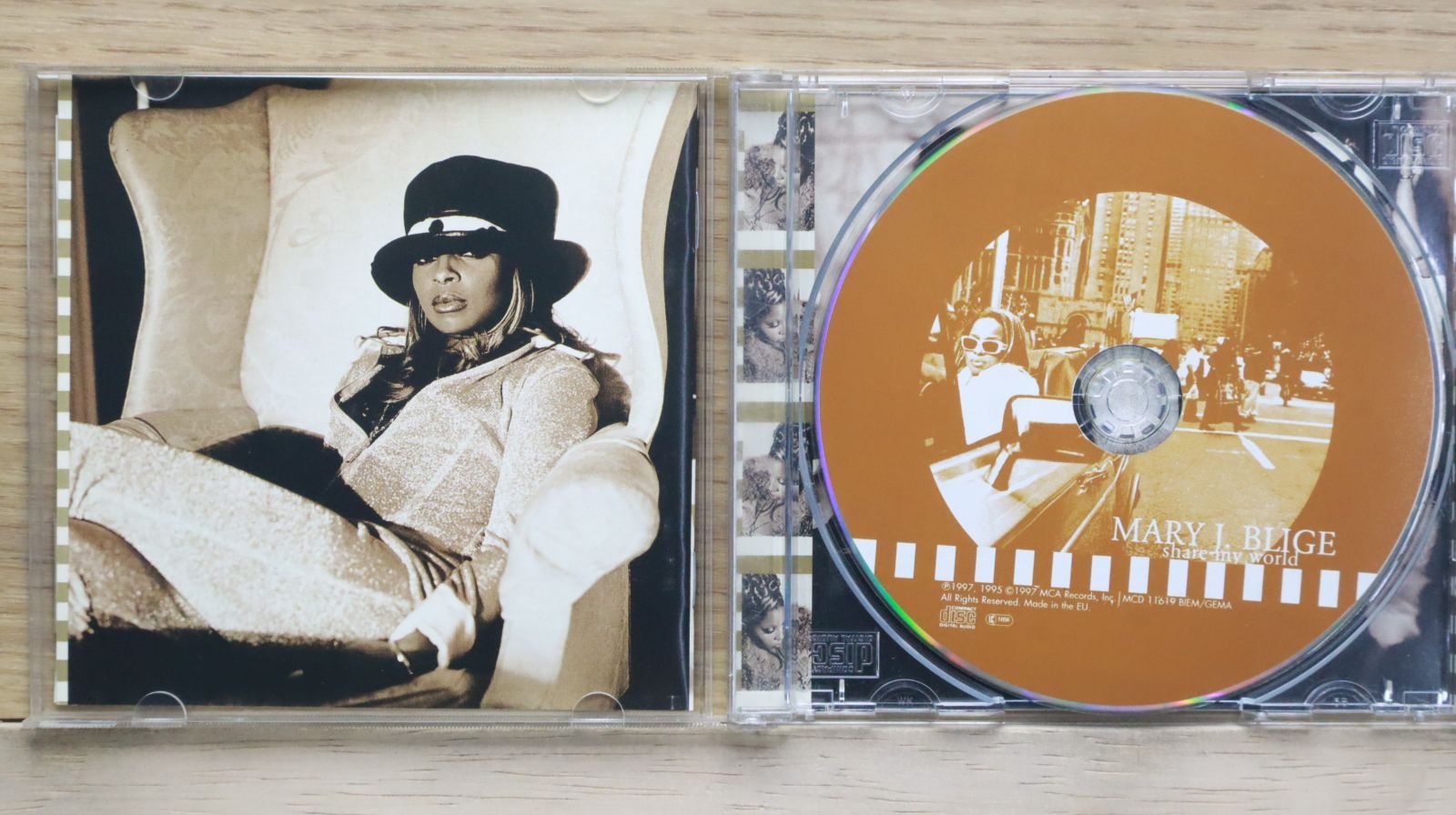 中古CD☆メアリー・J.ブライジ/Mary J. Blige□ Share My World