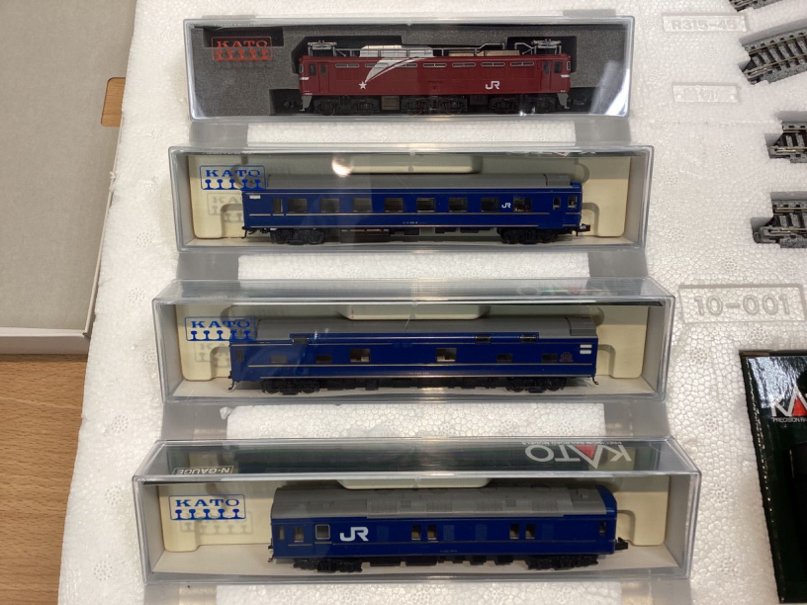 KATO ブルートレイン(北斗星)セット他 KATO HO 24系北斗星フルセット
