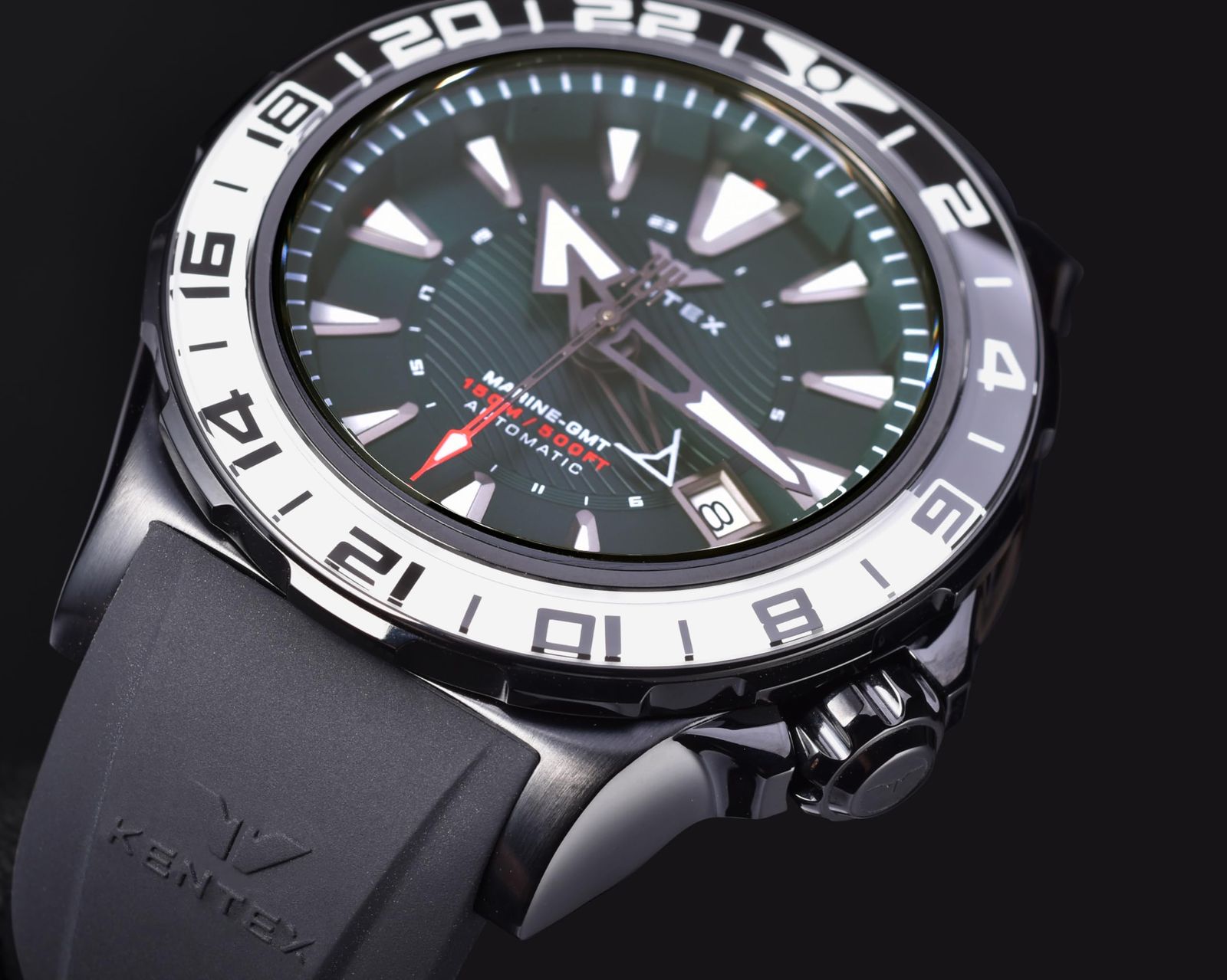 ケンテックス] 腕時計 IWAWP MARINE GMT 機械式自動巻き 188本