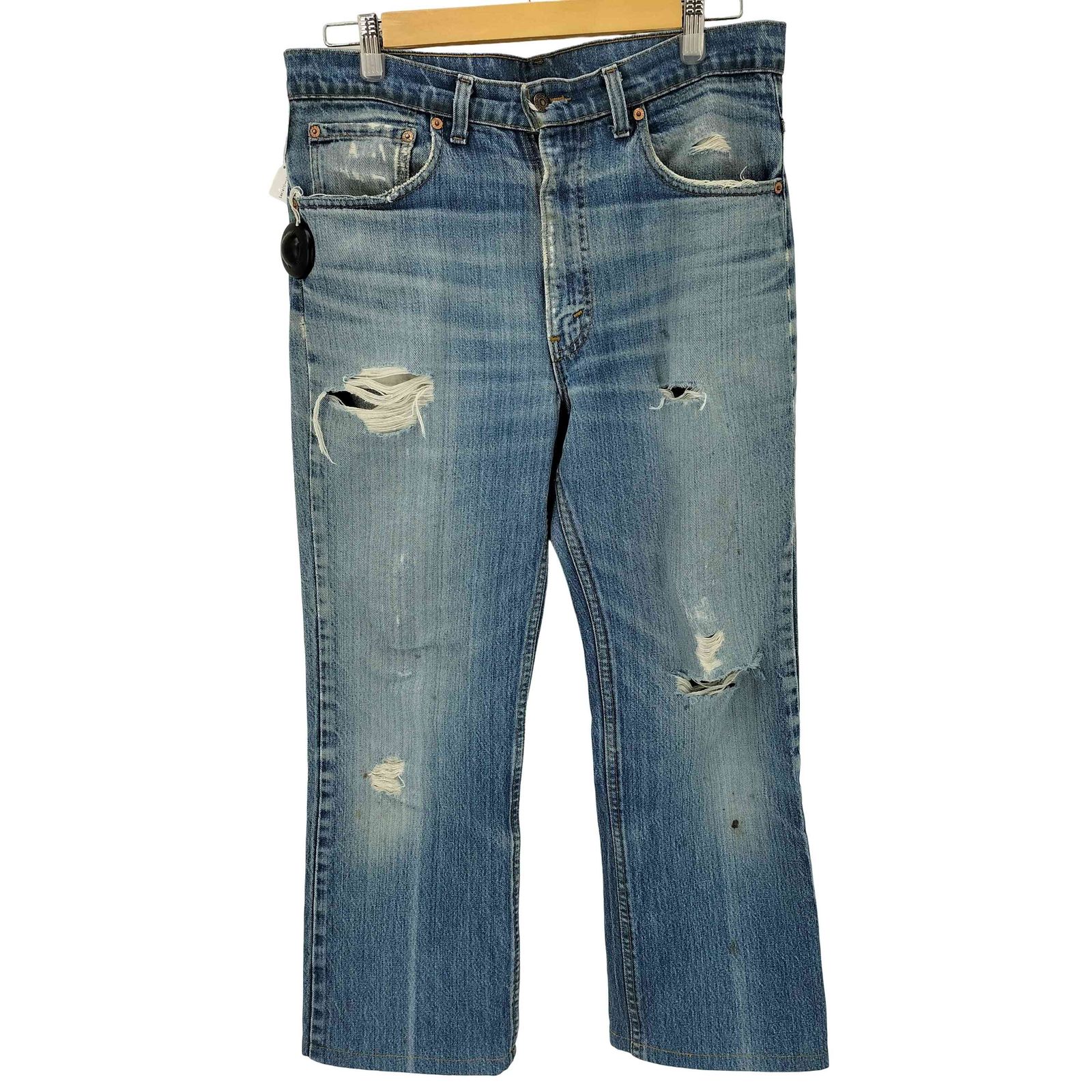リーバイス Levis 80-90s 532刻印 517 ブーツカットデニム 襤褸 メンズ W34 L30