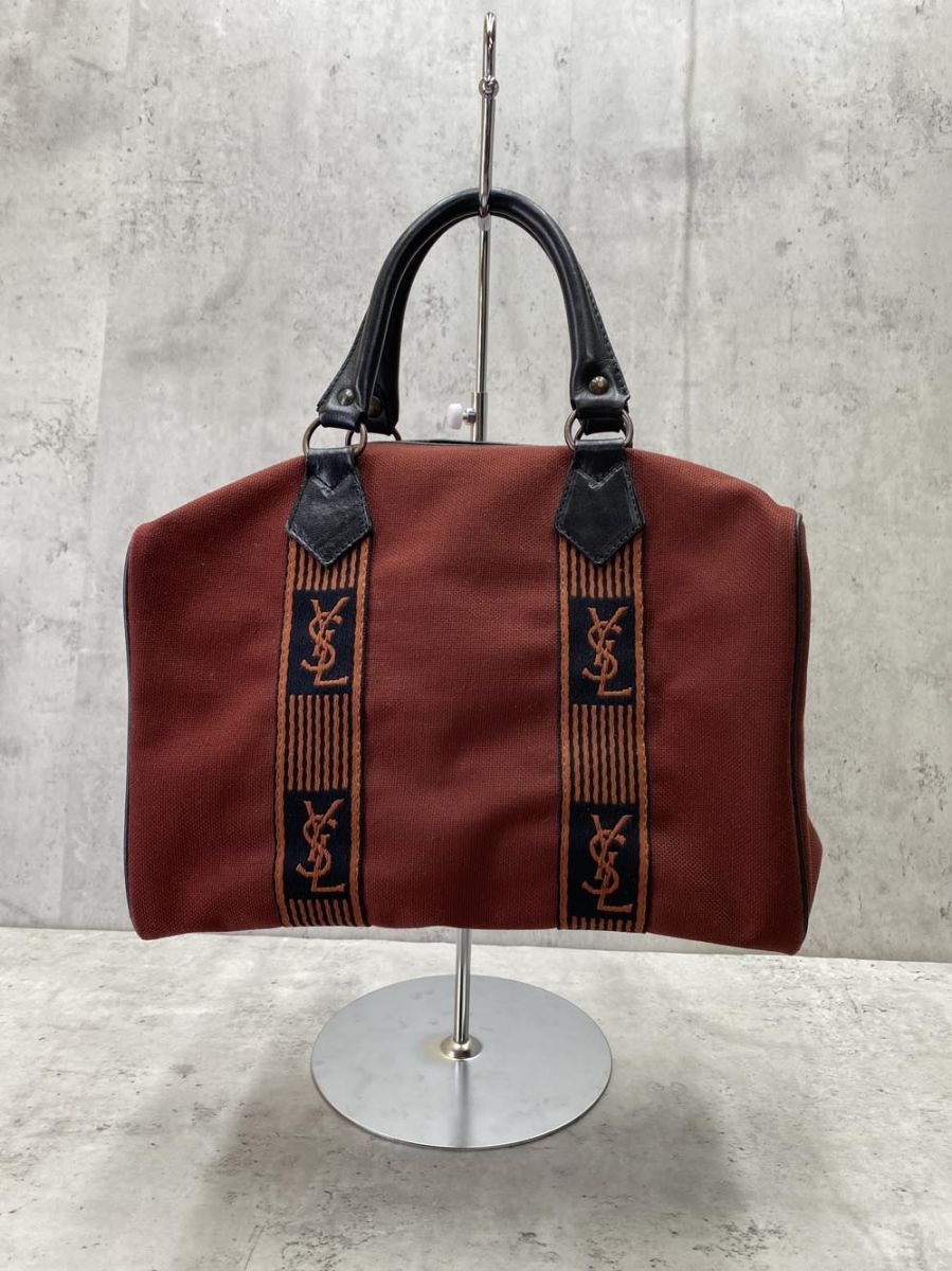 YVES SAINT LAURENT イヴサンローラン カサンドラロゴ ミニボストン 
