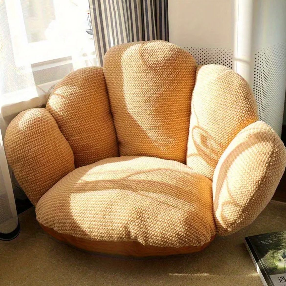 サイドテーブル アイアン 無垢材 木製 一枚板 コの字 北欧風 ベッド