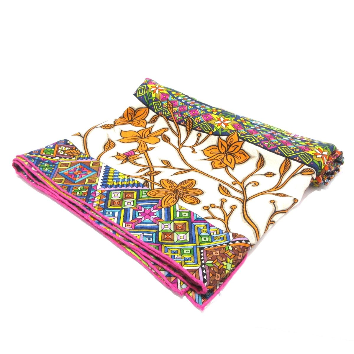 HERMES(エルメス) ストール(ショール)美品 カレジェアン/カレ140  