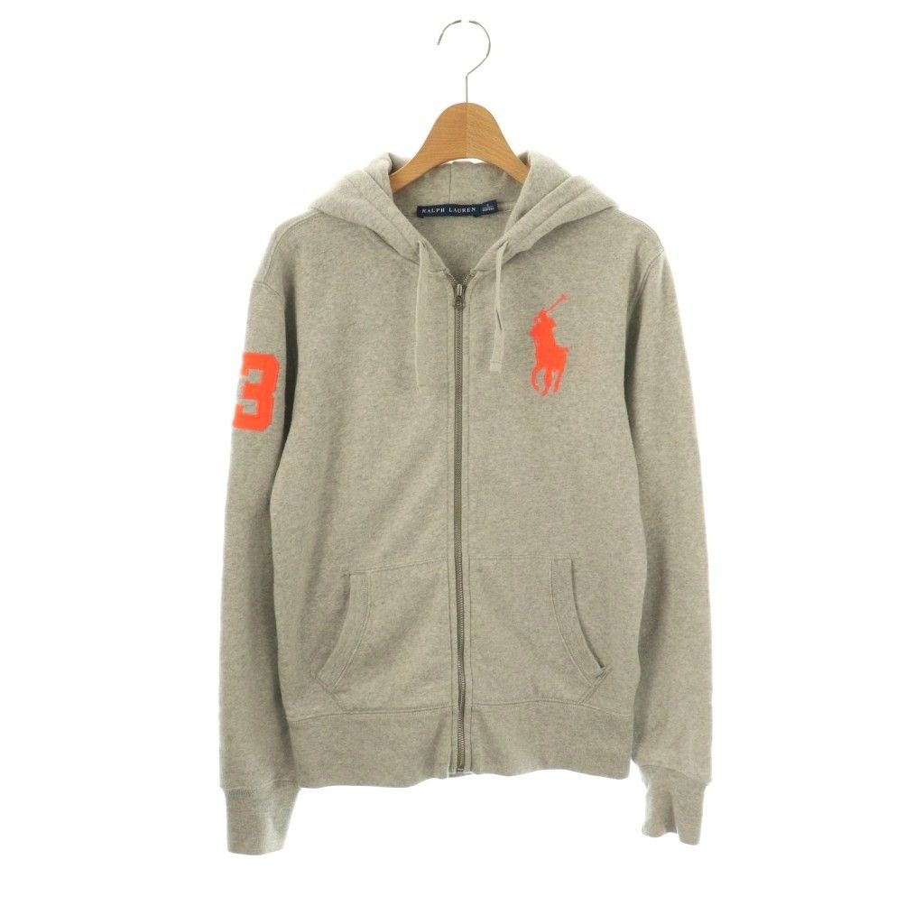 ラルフローレン RALPH LAUREN ジップアップパーカー ビッグポニー S