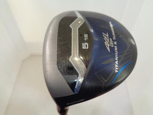 中古】 つるや AXEL GF 5W レフティ フェアウェイウッド FW GF