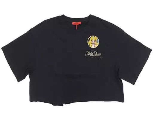 衣類　オスカル・フランソワ・ド・ジャルジェ レディ オスカル グラフィックTシャツ ボルドー Mサイズ 「ベルサイユのばら×MAX＆Co.」 中古】衣類 オスカル・フランソワ・ド・ジャルジェ レディ