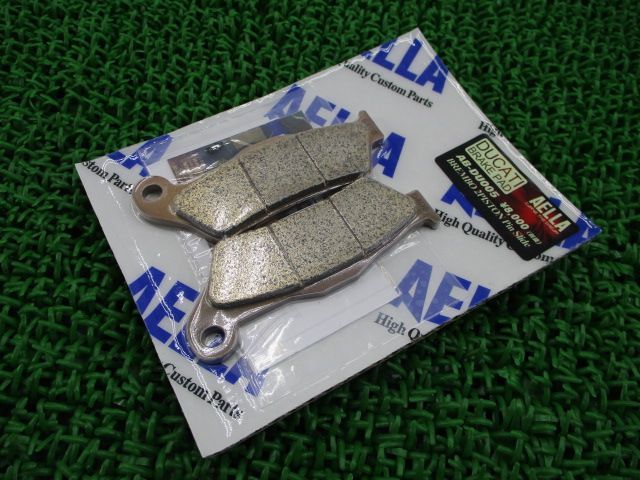 アエラ製モンスター400 ブレーキパッド AB-DU005 在庫有 即納 社外 新品 バイク 部品 未使用 ドゥカティ ブレンボ AELLA モンスターS2R
