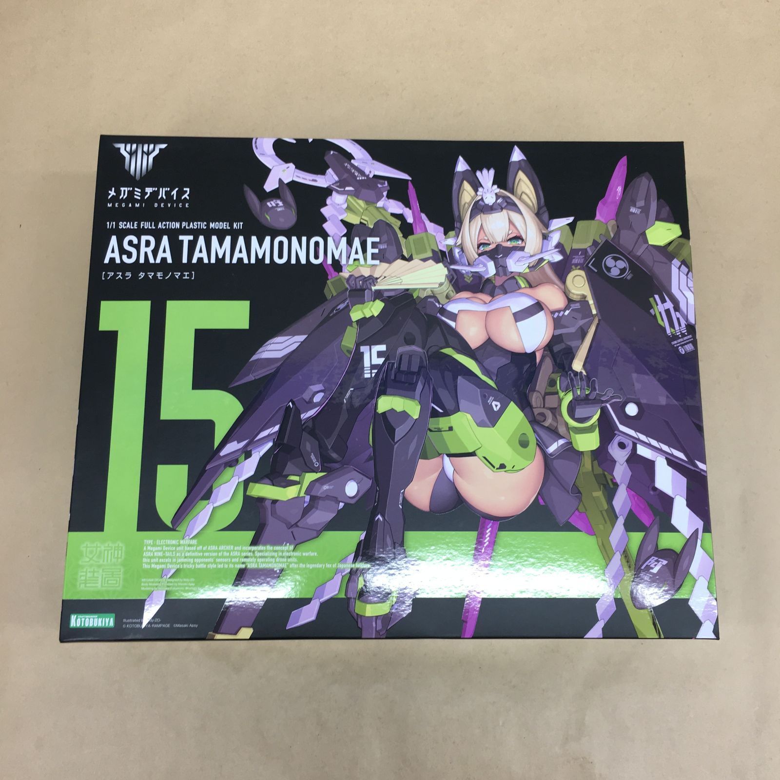 未組立 コトブキヤ メガミデバイス 朱羅 玉藻ノ前 アスラ