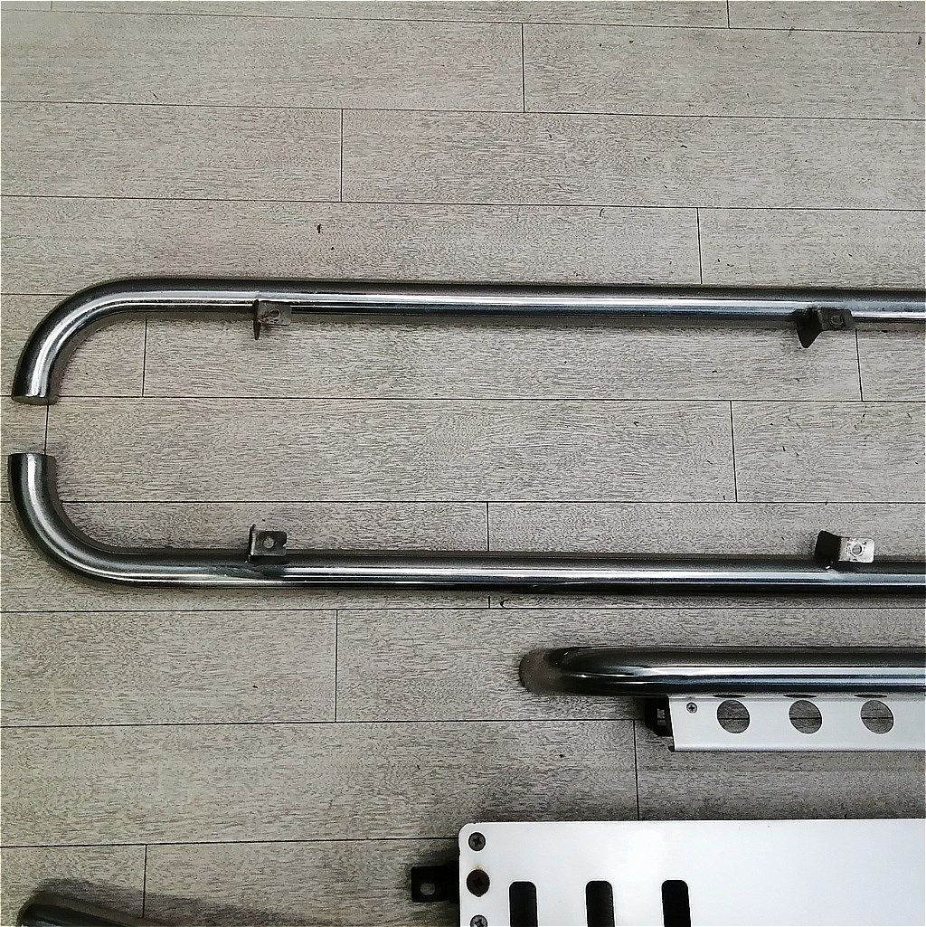 H58A パジェロミニ 純正オプション バンパーガード一式セット - メルカリ