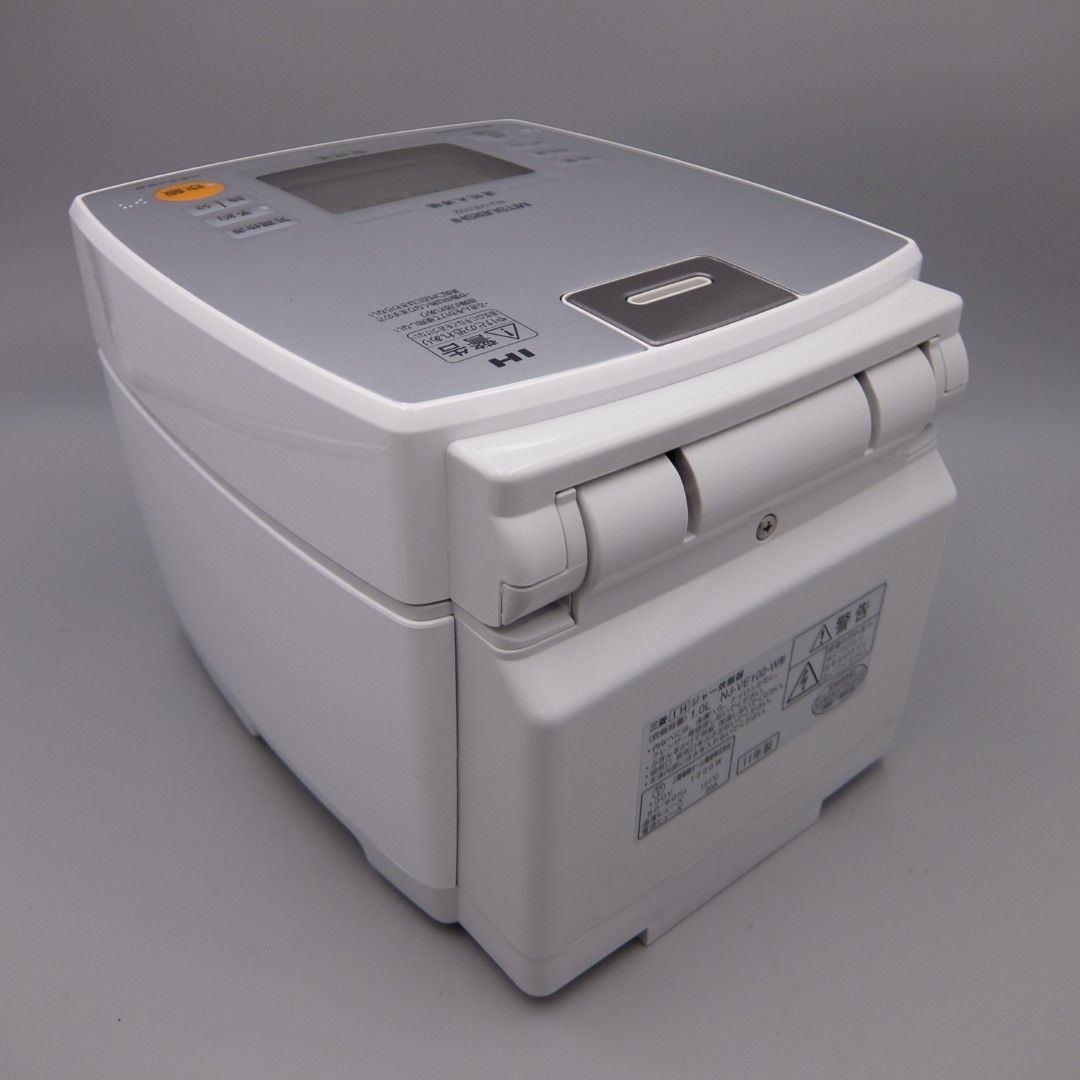 三菱 IHジャー炊飯器 炭炊釜シリーズ 5.5合炊き ピュアホワイト NJ-VE102-