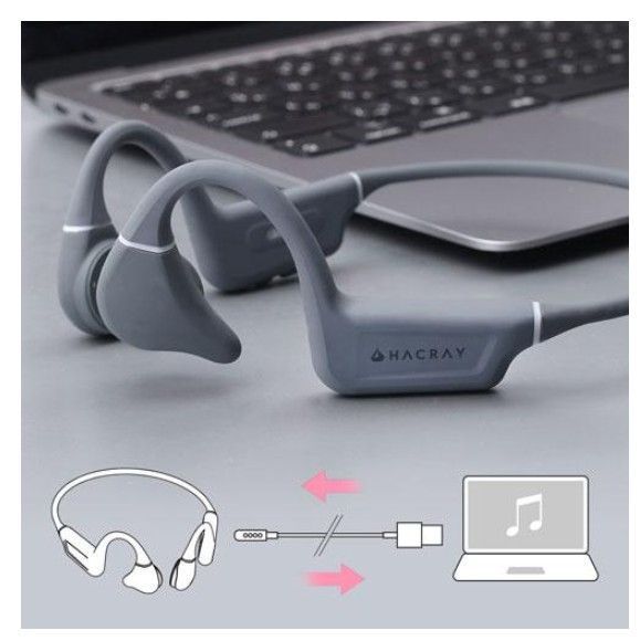 HACRAY 骨伝導イヤホン SeaHorse2 32GBメモリ内蔵 IP68防水 Hacray ハクライ hr27168 HRBC03