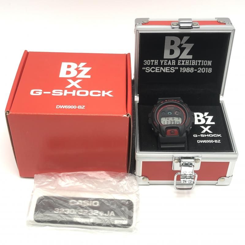 【激レア】G-SHOCK DW6900 B’z 30周年記念モデル RED 美品 CASIO G-SHOCK AKIRA KANEDA DW-6900 Rare Red 30th Anniversary
