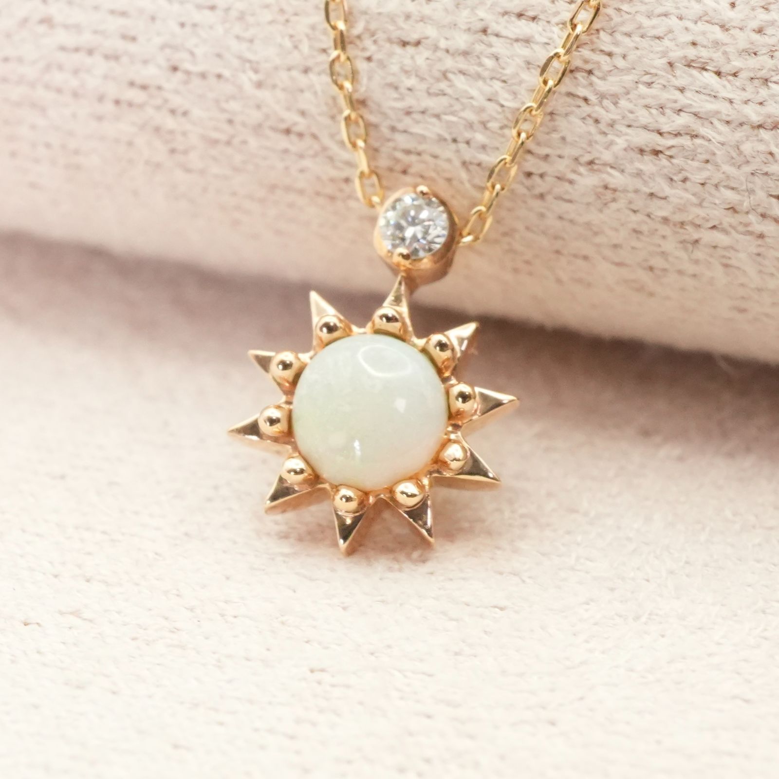 SUNBURST NECKLACE(1ZN1013)K18 ネックレス｜スタージュエリー