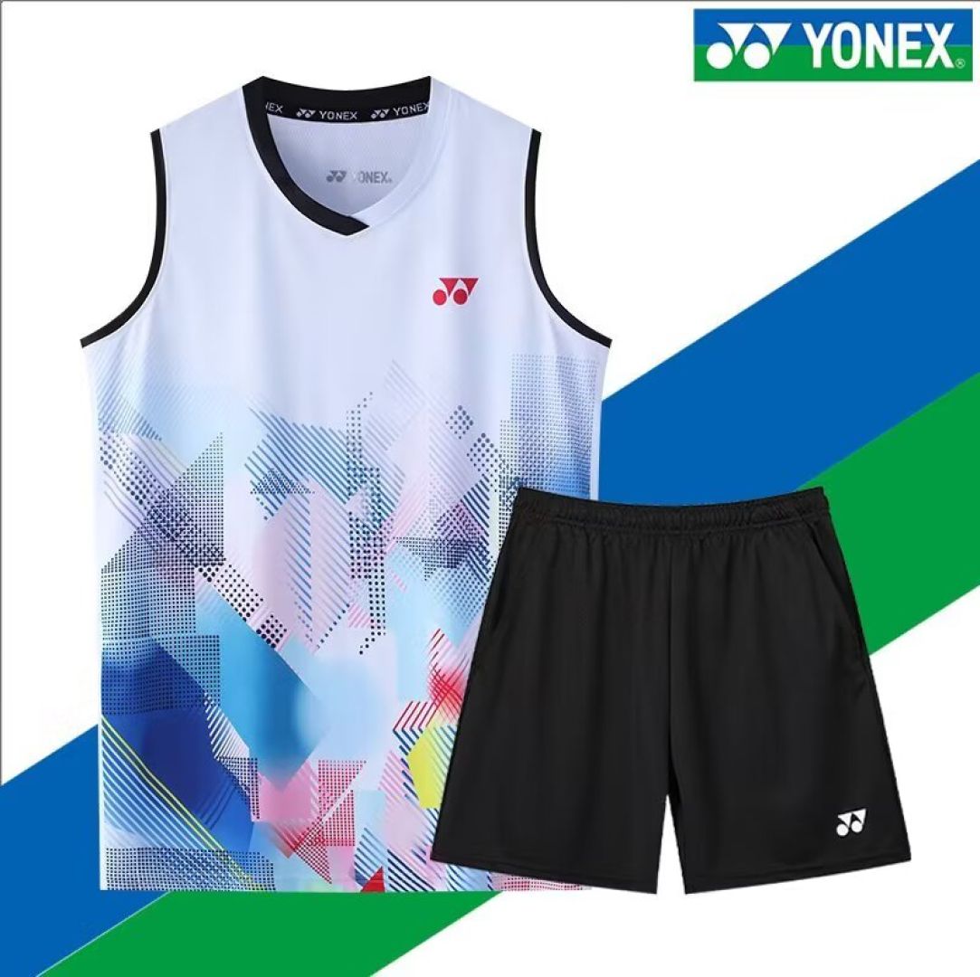 YONEX 23072 メンズ速乾ノースリーブバドミントンウェア