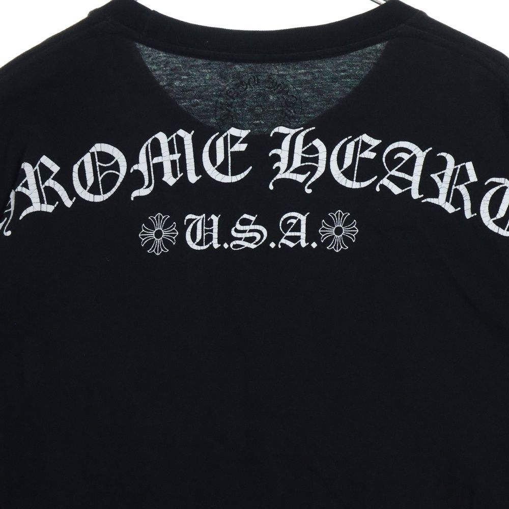 CHROME HEARTS (クロムハーツ) CH T-SHRT スクロールラベル