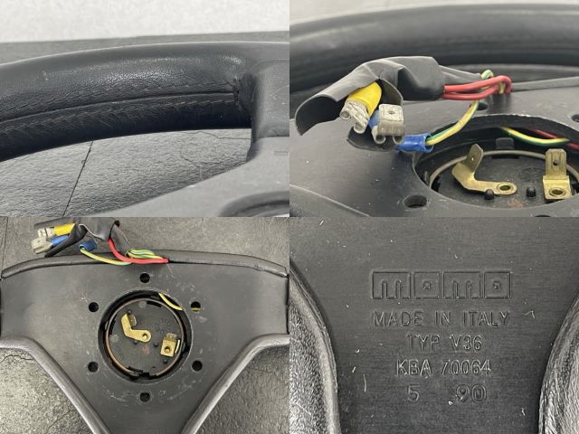 【中古】モモ ハンドル ステアリング  TYP C36 KBA 70023 中古】モモ ハンドル ステアリング TYP C36 KBA 70023 - メルカリ