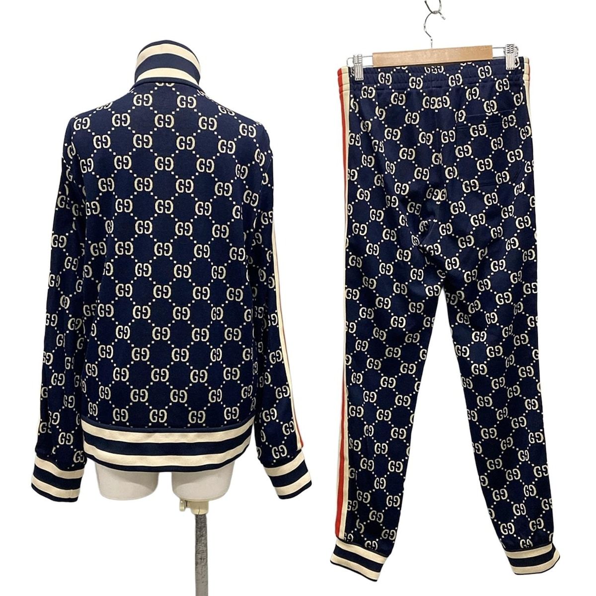 GUCCI(グッチ) メンズセットアップ メンズ美品 GGジャカード
