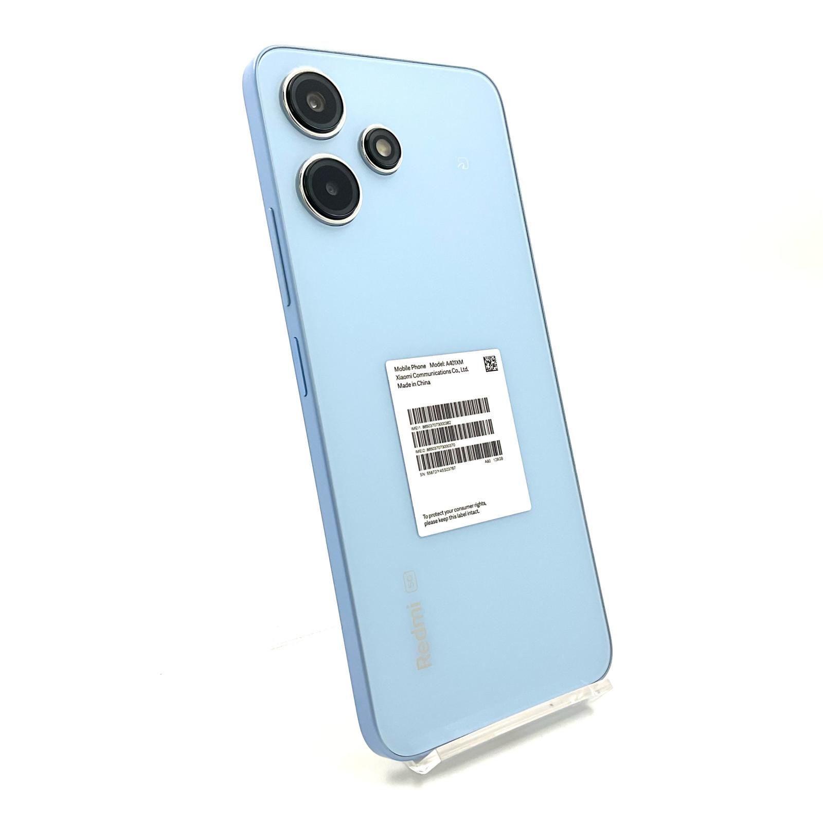 ☆美品☆ Xiaomi Redmi 12 5g スカイブルー Xiaomi redmi 12 5G XIG03
