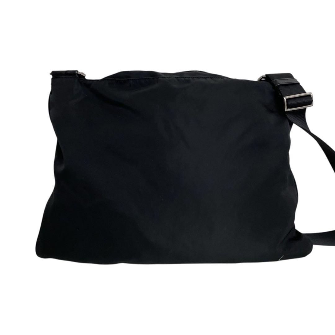 極美品　プラダ　三角ロゴ　ナイロン　メッセンジャー　ショルダーバッグ 4933 価格交渉/質問大歓迎♪】極美品 プラダ 三角ロゴ ナイロン