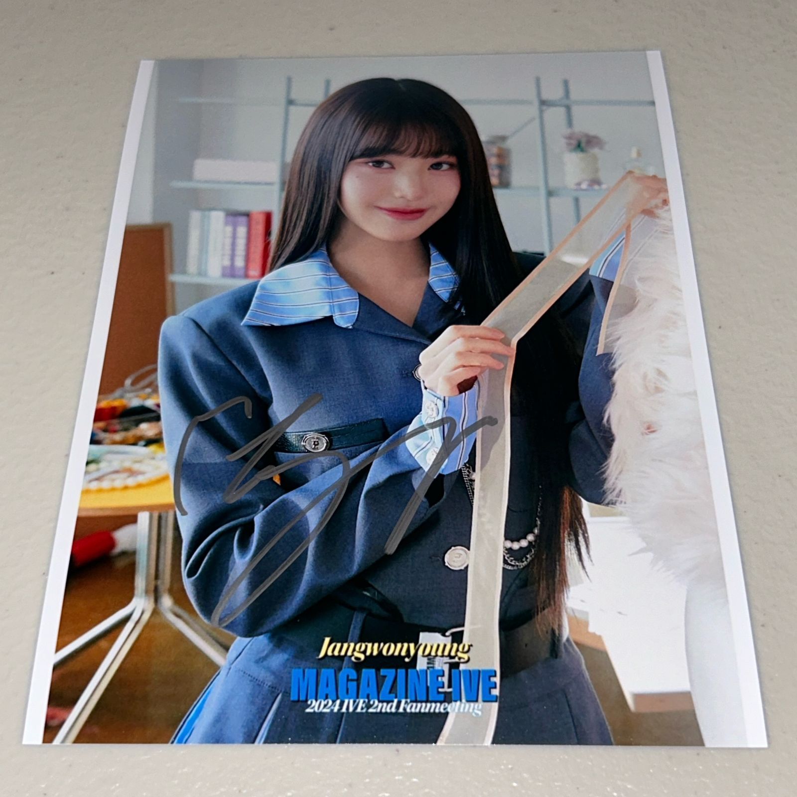 IVE 直筆サイン「MAGAZINE IVE」スチール写真6枚セット - メルカリ
