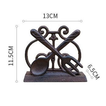 ナプキンスタンド ナプキンホルダー 卓上 収納 鋳鉄 収納ホルダー