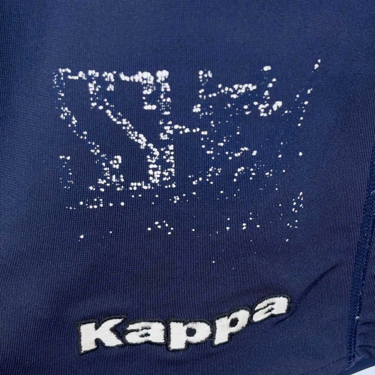 [上下セット] カッパ BTOP ビートップ サンクくりやま ユニフォーム #4 O メンズ Kappa 北海道サッカーリーグ 支給品 実使用 Kappa - [上下セット] カッパ BTOP ビートップ サンクくりやま