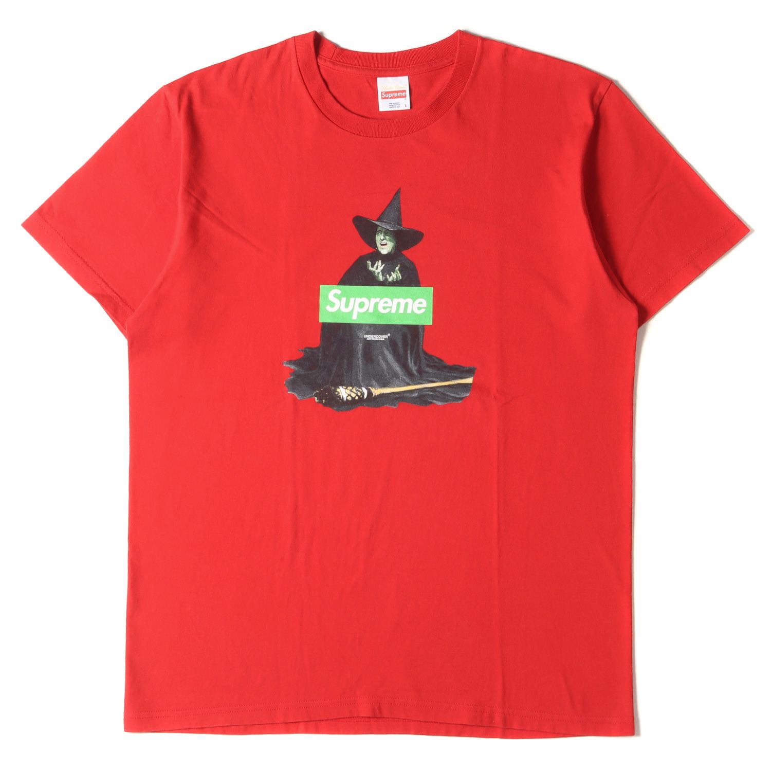 ラッピング不可】 【サイズL】Supreme x undercover 魔女 witch tee ...