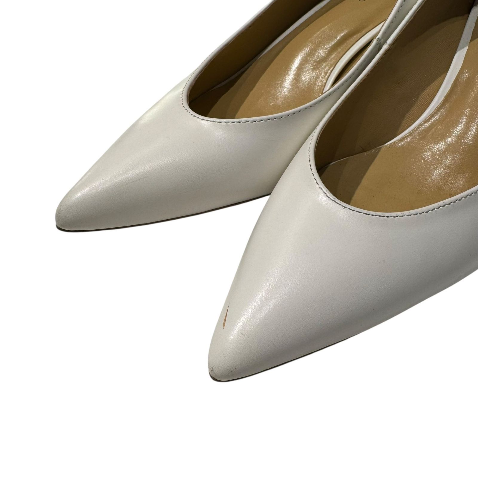 TONY BIANCO トニービアンコ ⑤ LORETTA パンプス レディース ホワイト 6 KIN-KAAI_COM