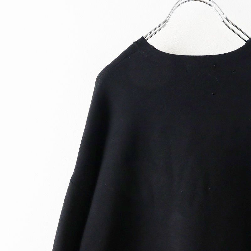 雑誌掲載 2023AW オンワード樫山 ネイブ NAVE ReNAVE スムースニット トップス 2/ブラック プルオーバー 長袖【2400013905350】 雑誌掲載 2023AW オンワード樫山 ネイブ NAVE ReNAVE スムース