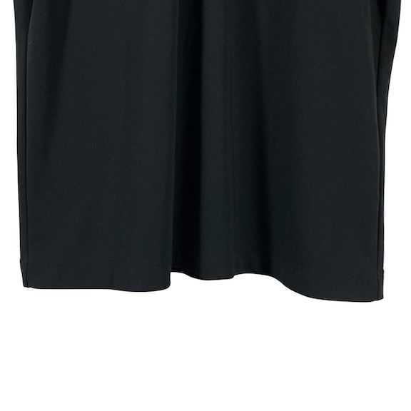 レオナールスポーツ LEONARD SPORT ポロシャツ 半袖 ギャザースリーブ 花柄 ストレッチ 黒 ブラック 40 L相当 WWW_OLIVIERBERNSTEIN_COM