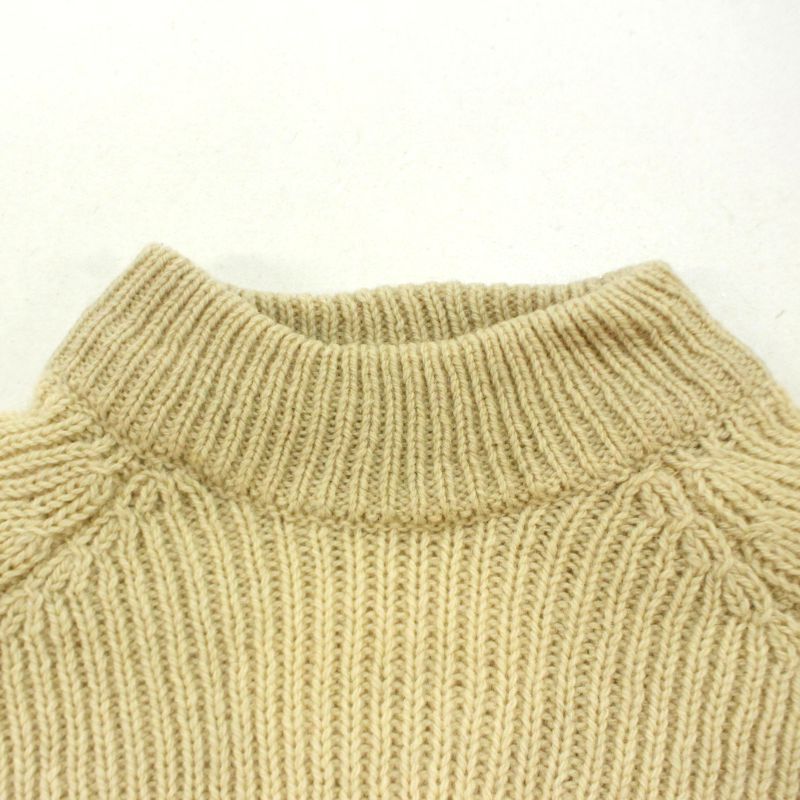 70s vintage ピーターストーム Peter Storm 無地 モックネック ウール