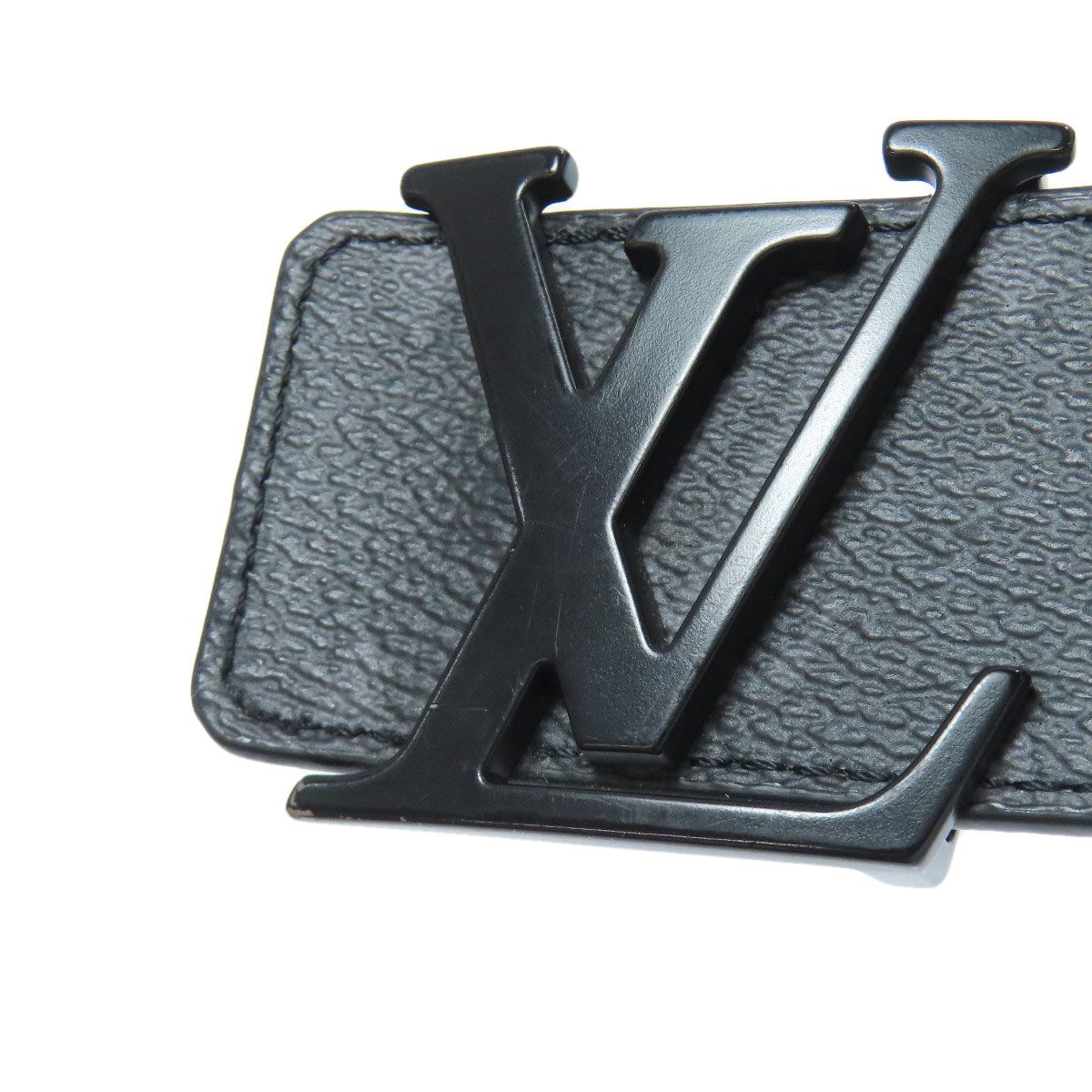 美品】ルイヴィトン M0157 モノグラムエクリプスサンチュール 90