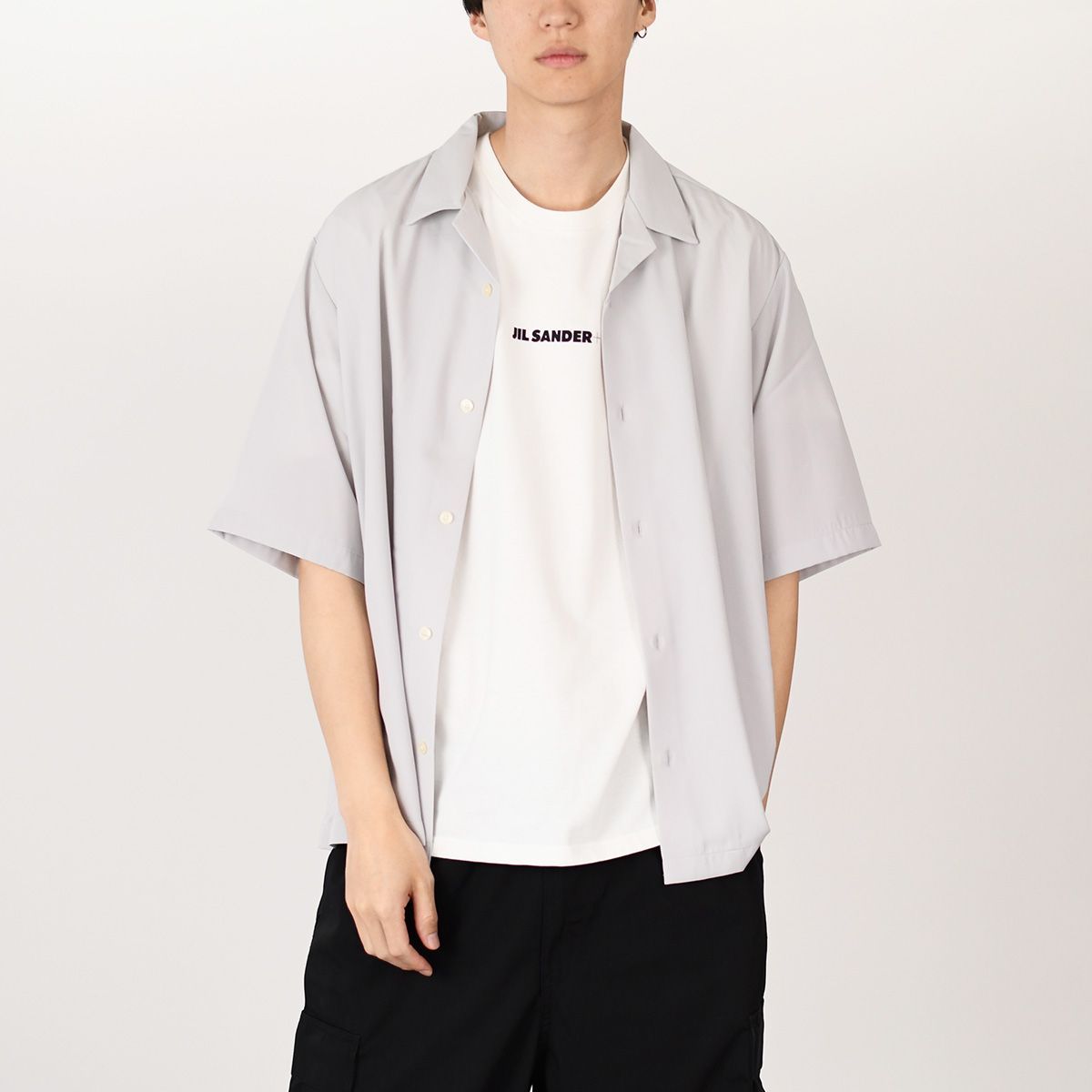 JILSANDER ジルサンダー Tシャツ トップス ロゴT クルーネックT