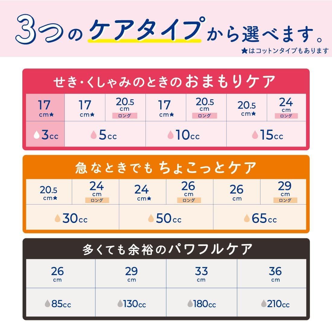ナチュラ さら肌さらり よれスッキリ 吸水ナプキン パワフルケア 85cc