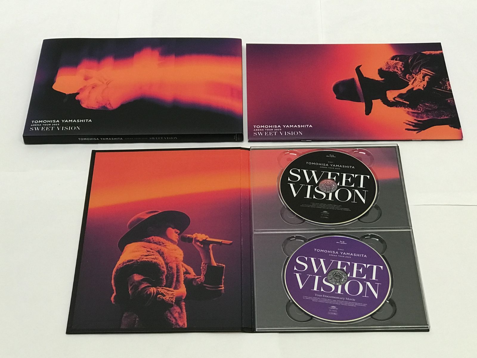 山下智久/ツアー 2023 Sweet Vision 通常盤Blu-ray 中古 Discケース