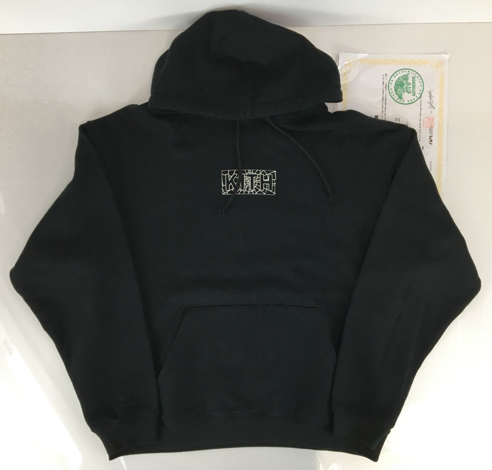 Marvel Kith Spider-Man Web Logo Hoodie マーヴェル スパイダーマン パーカー フーディ 00530hi◇128  - メルカリ