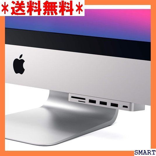 ☆送料無料_Z006 Satechi USB-C クランプハブ シルバー ro/SDリーダー