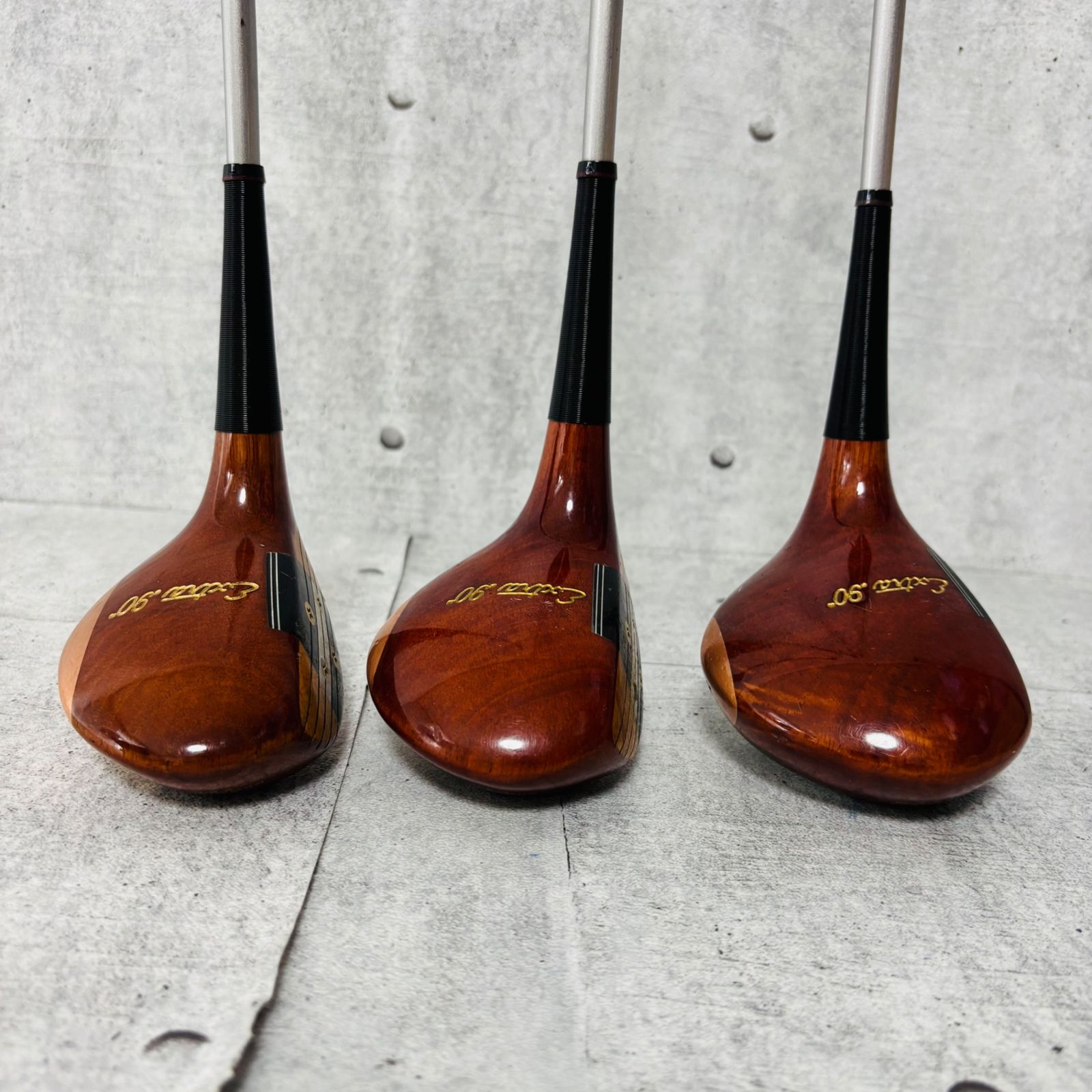 ゴルフクラブ　レディースセット　初心者　ホンマ　EXTRA 90 N1035 レディース HONMA パーシモン EXTRA 90 エクストラ 3本セット