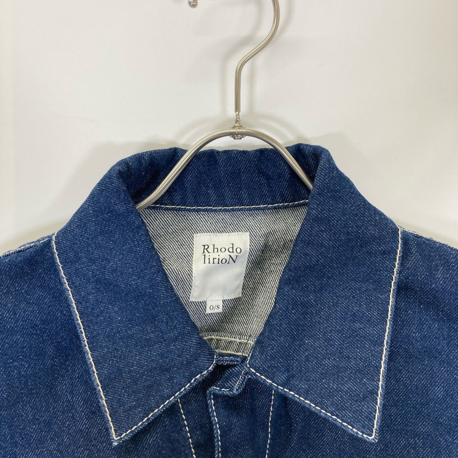 RhodolirioN ロドリリオン NQ845 ダークネイビー ショートデニム