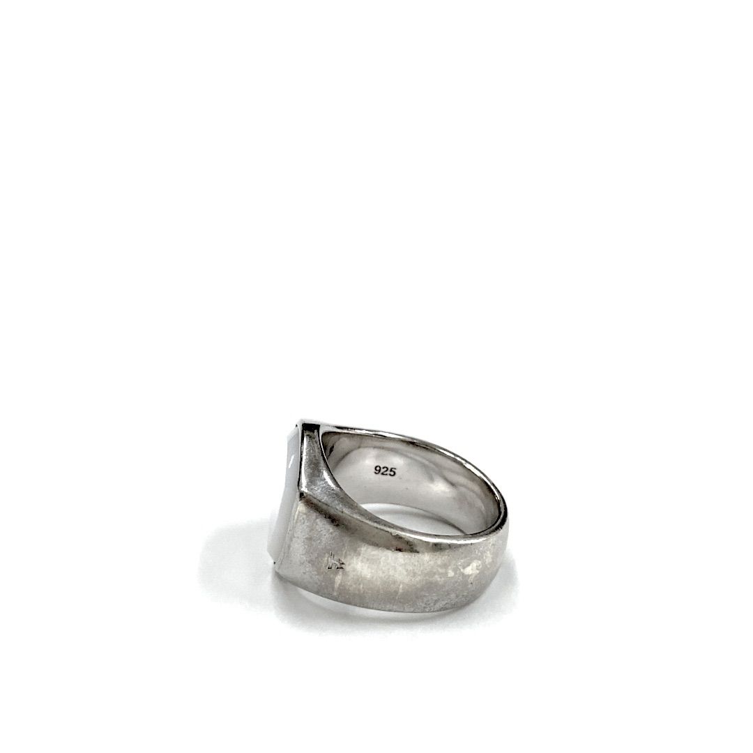 トムウッド　パール　リング Mario Ring White MOP - Tom Wood Project Official Online Store