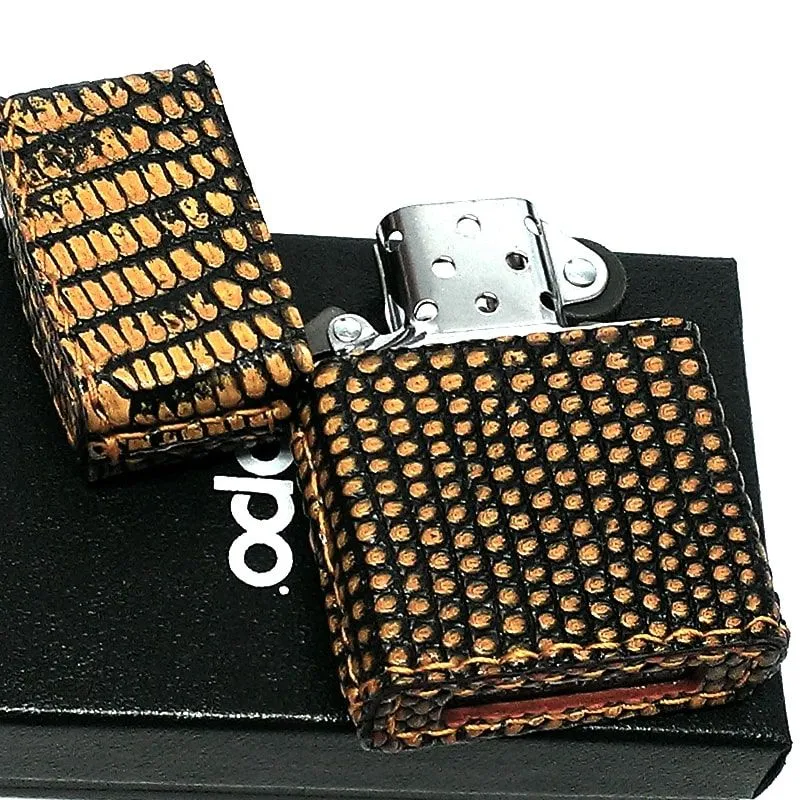 ZIPPO 本革巻き リザード ジッポ ライター 全面 トカゲ ZIPPO 本革巻き リザード ジッポ ライター 全面 トカゲ