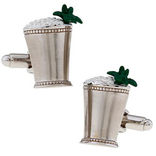 カフス カフスボタン カクテル ミントジュレップ カフリンクス