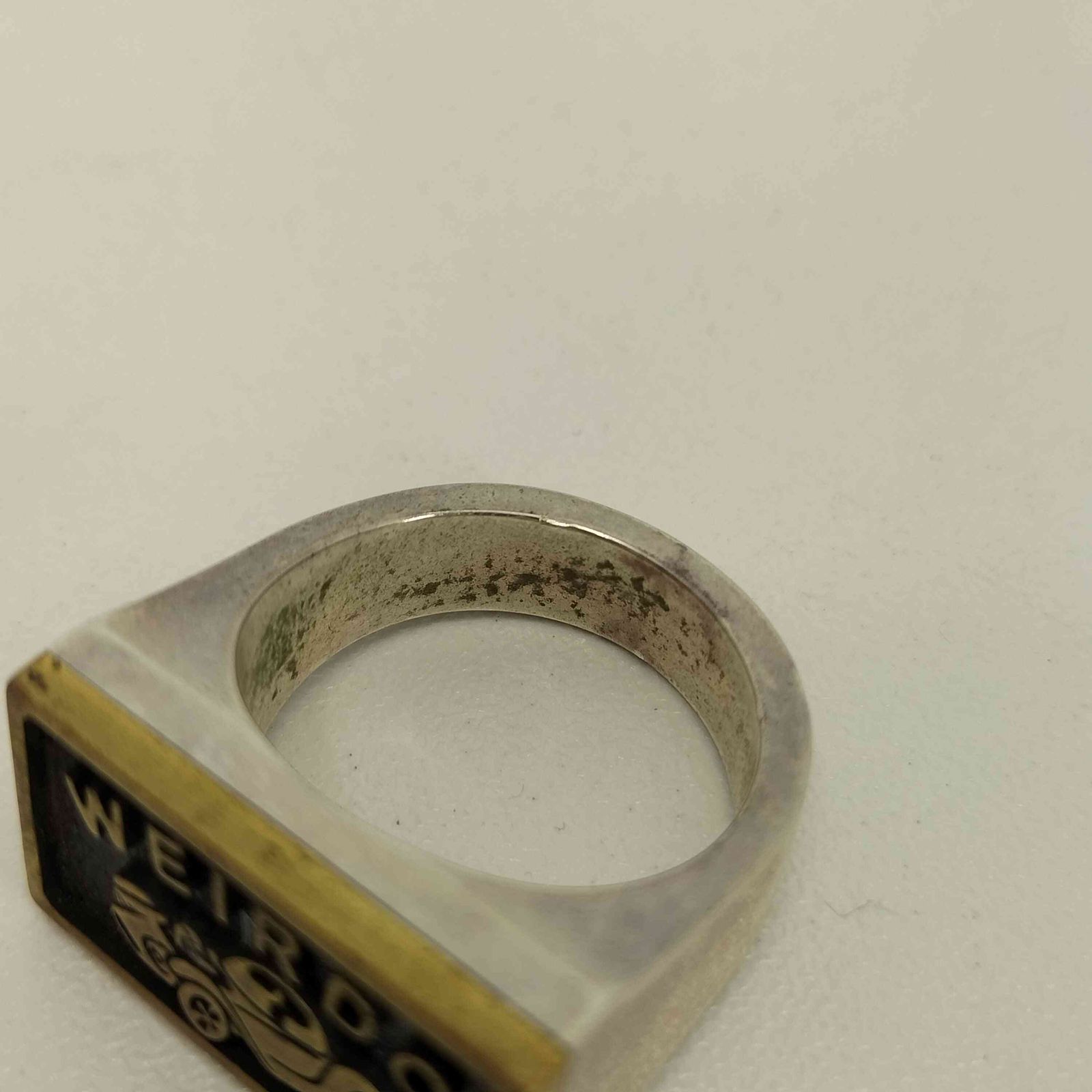Weirdo SIG RING リング 15号 WEIRDO JEWELRY/ウィアードジュエリー】「Porn Sig Ring/ポーン