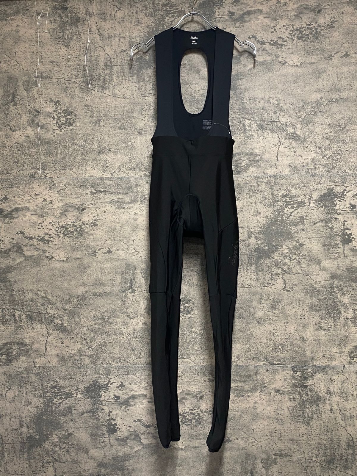 IY243 ラファ Rapha WOMEN S CORE WINTER TIGHTS WITH PAD ビブタイツ 黒 S 裏起毛