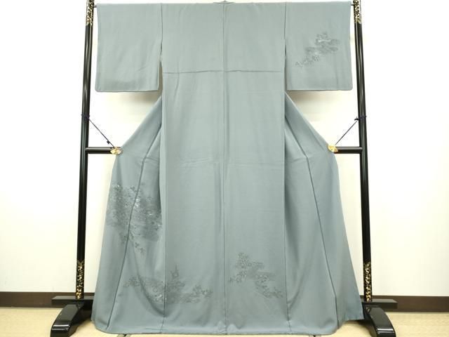 はらぺこあおむし様［3417］訪問着 中国三大刺繍 汕頭刺繍 スワトウ正絹着物袷 平和屋着物▽中国三大刺繍 スワトウ刺繍 汕頭刺繍 総刺繍 訪問着