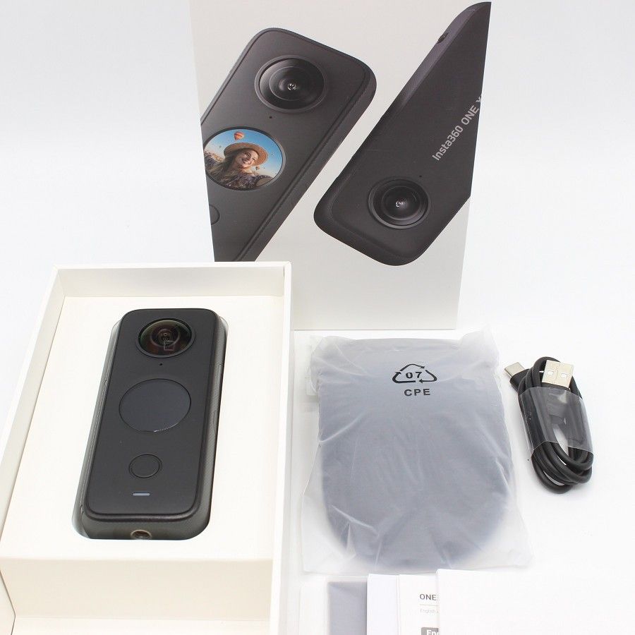 Insta360 ONE X2 360度カメラ 全天球 インスタ360 CINOSXX|A パノラマ 本体